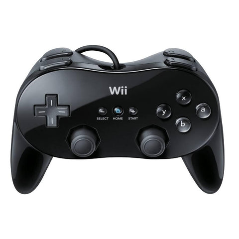 Nintendo-Wii Classic Pro Controller - Zwart Tweedehands