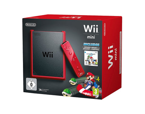 Nintendo-Wii Mini Console + Mario Kart bundel (in doos) Tweedehands