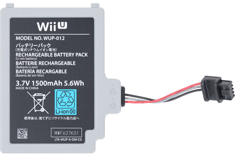 Nintendo-Wii U Gamepad Batterij (WUP-012) Tweedehands