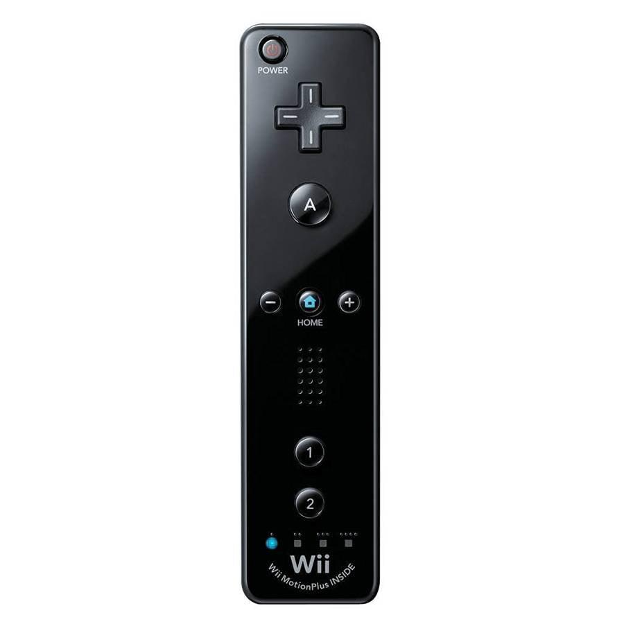 Nintendo-Wii / Wii U Remote Motion Plus - Zwart (Controller) Tweedehands