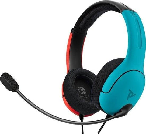 PDP-Gaming Headset voor Nintendo Switch (LVL40) - Blauw/Rood Tweedehands