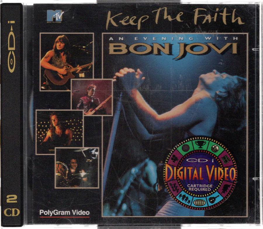 Philips CD-i / CDi-Keep The Faith: An Evening With Bon Jovi Tweedehands