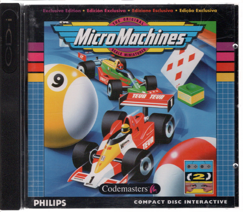 Philips CD-i / CDi-Micro Machines Exclusive Edition Tweedehands