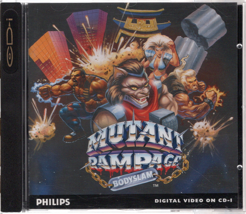 Philips CD-i / CDi-Mutant Rampage: Bodyslam Tweedehands
