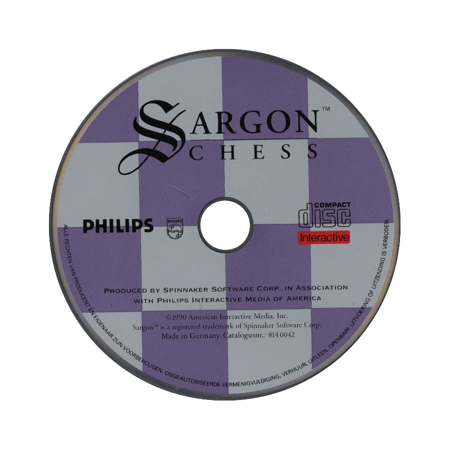 Philips CD-i / CDi-Sargon Chess Tweedehands