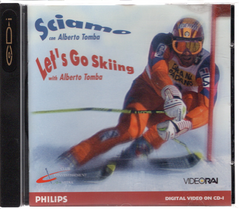 Philips CD-i / CDi-Sciamo con Alberto Tomba - Let's Go Skiing with Alberto Tomba Tweedehands