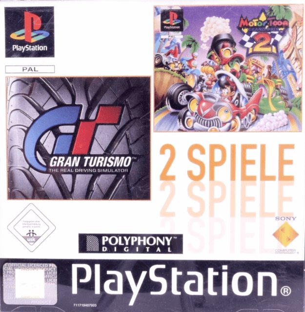 Playstation 1-Gran Turismo & Motor Toon Grand Prix 2 Tweedehands
