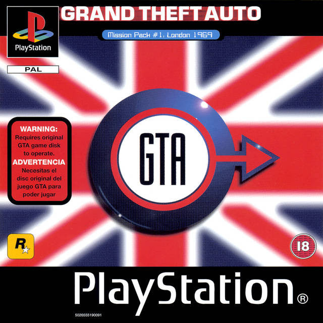 Playstation 1-Grand Theft Auto: London 1969 Tweedehands