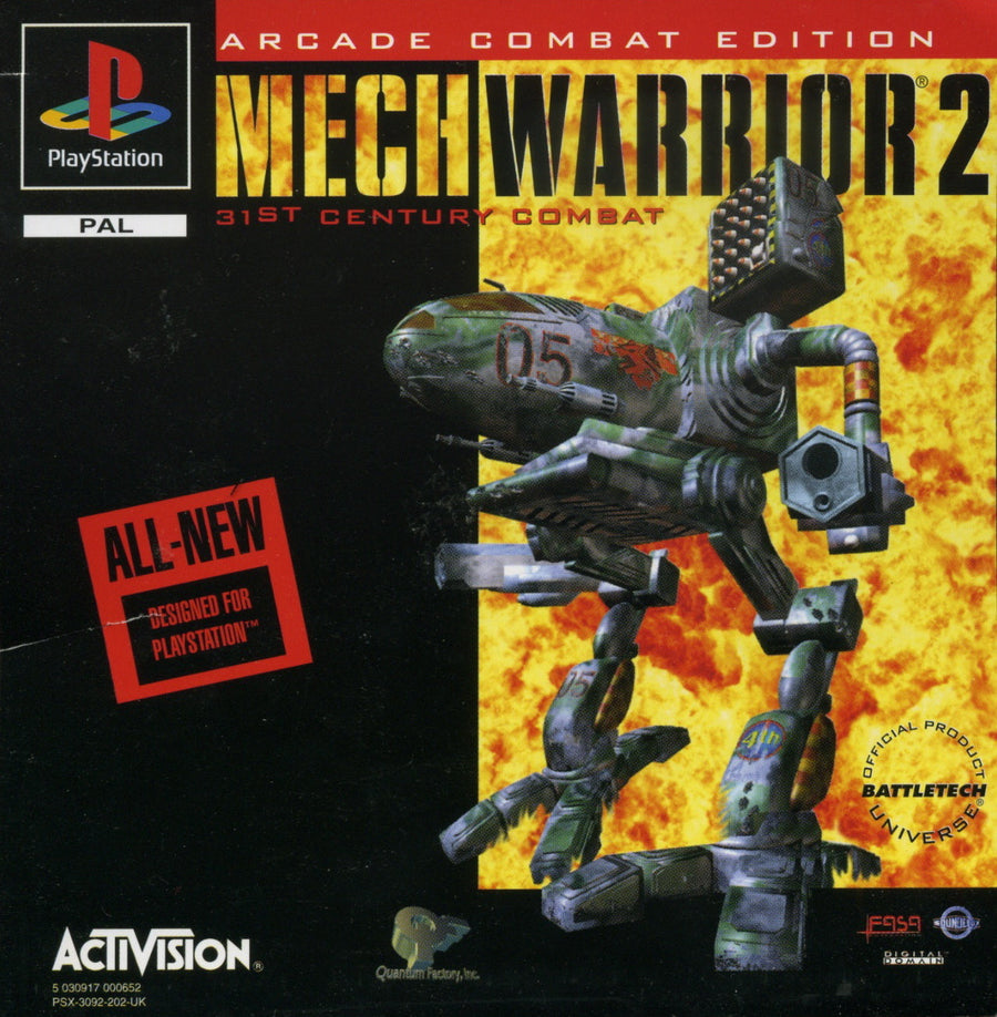 Playstation 1-MechWarrior 2: 31st Century Combat Tweedehands
