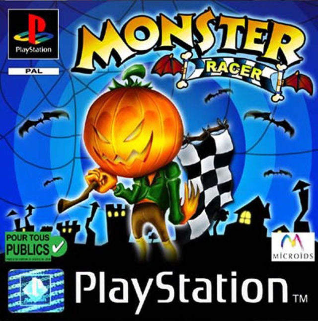 Playstation 1-Monster Racer Tweedehands