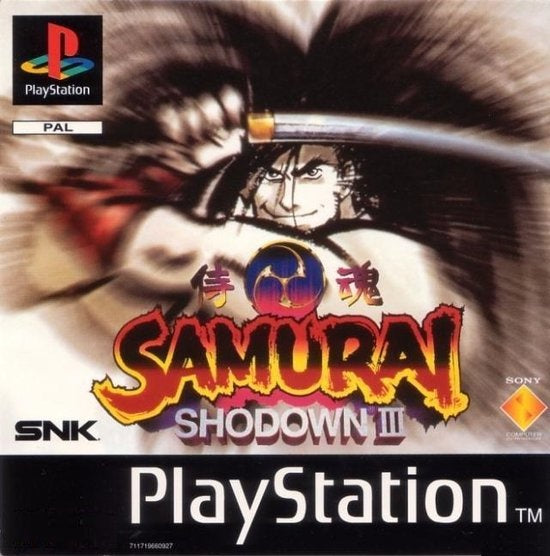 Playstation 1-Samurai Shodown III: Blades of Blood Tweedehands