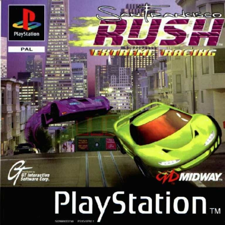 Playstation 1-San Francisco Rush Tweedehands