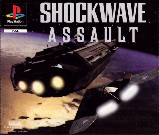 Playstation 1-Shockwave Assault Tweedehands