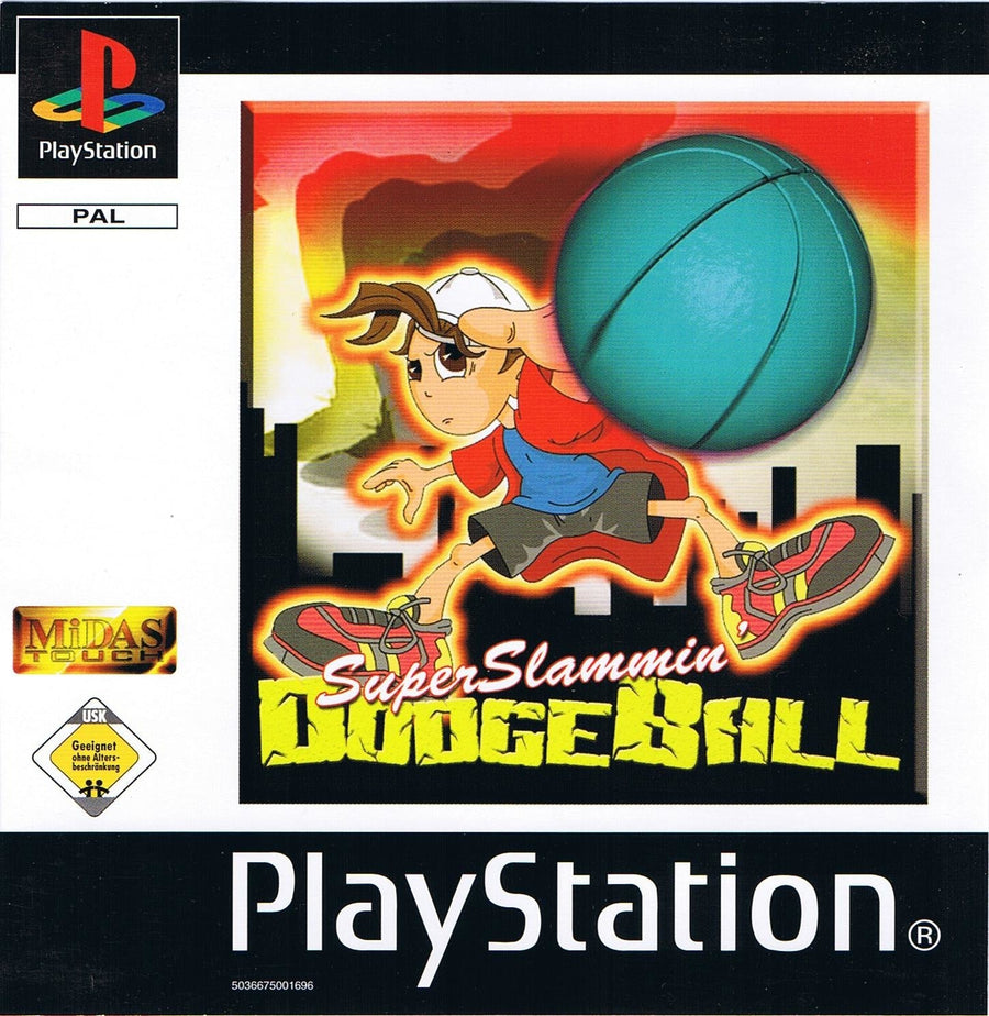 Playstation 1-Super Slammin' DodgeBall Tweedehands