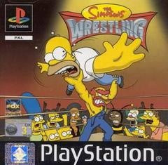 Playstation 1-The Simpsons Wrestling Tweedehands