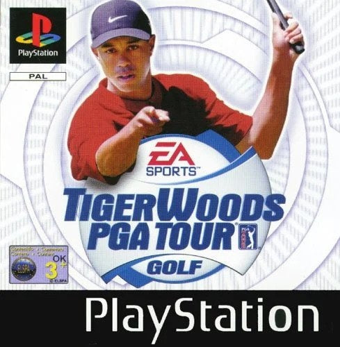 Playstation 1-Tiger Woods PGA Tour Golf Tweedehands