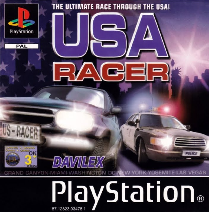 Playstation 1-USA Racer Tweedehands