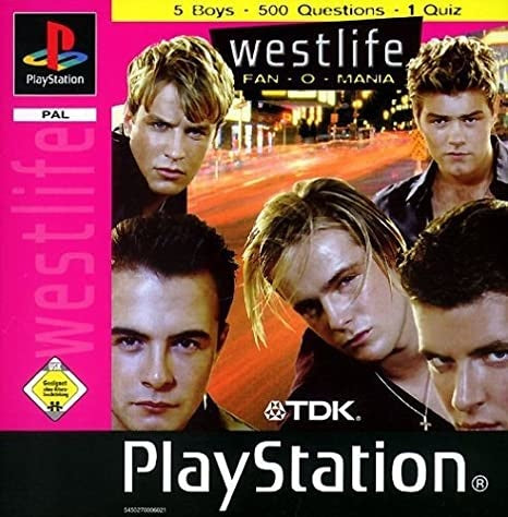 Playstation 1-Westlife Fan-o-mania Tweedehands