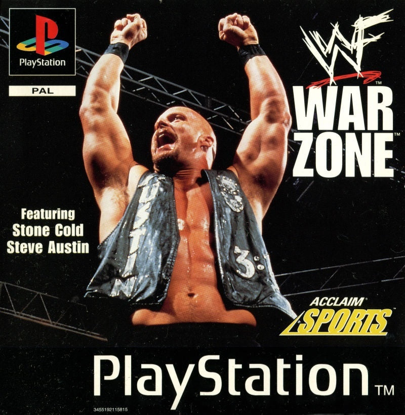 Playstation 1-WWF War Zone Tweedehands