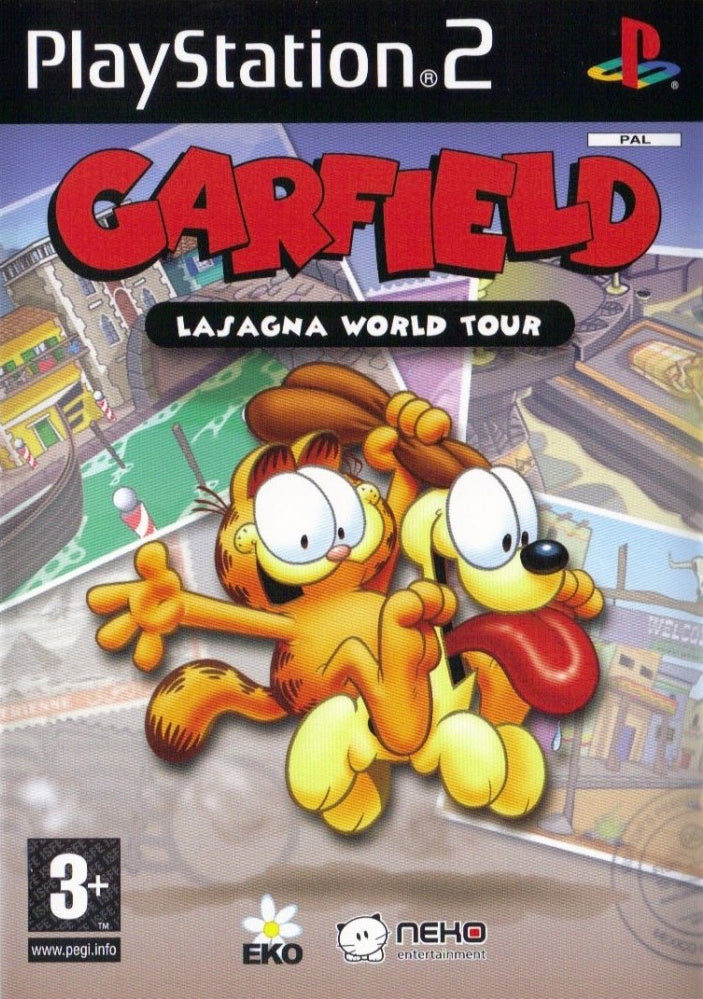 Playstation 2-Garfield: Lasagna World Tour Tweedehands