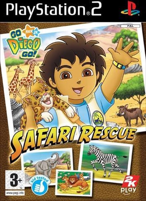 Playstation 2-Go, Diego, Go!: Safari Rescue Tweedehands
