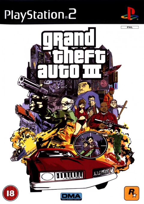 Playstation 2-Grand Theft Auto III Tweedehands