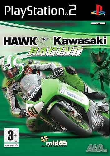 Playstation 2-Hawk Kawasaki Racing Tweedehands