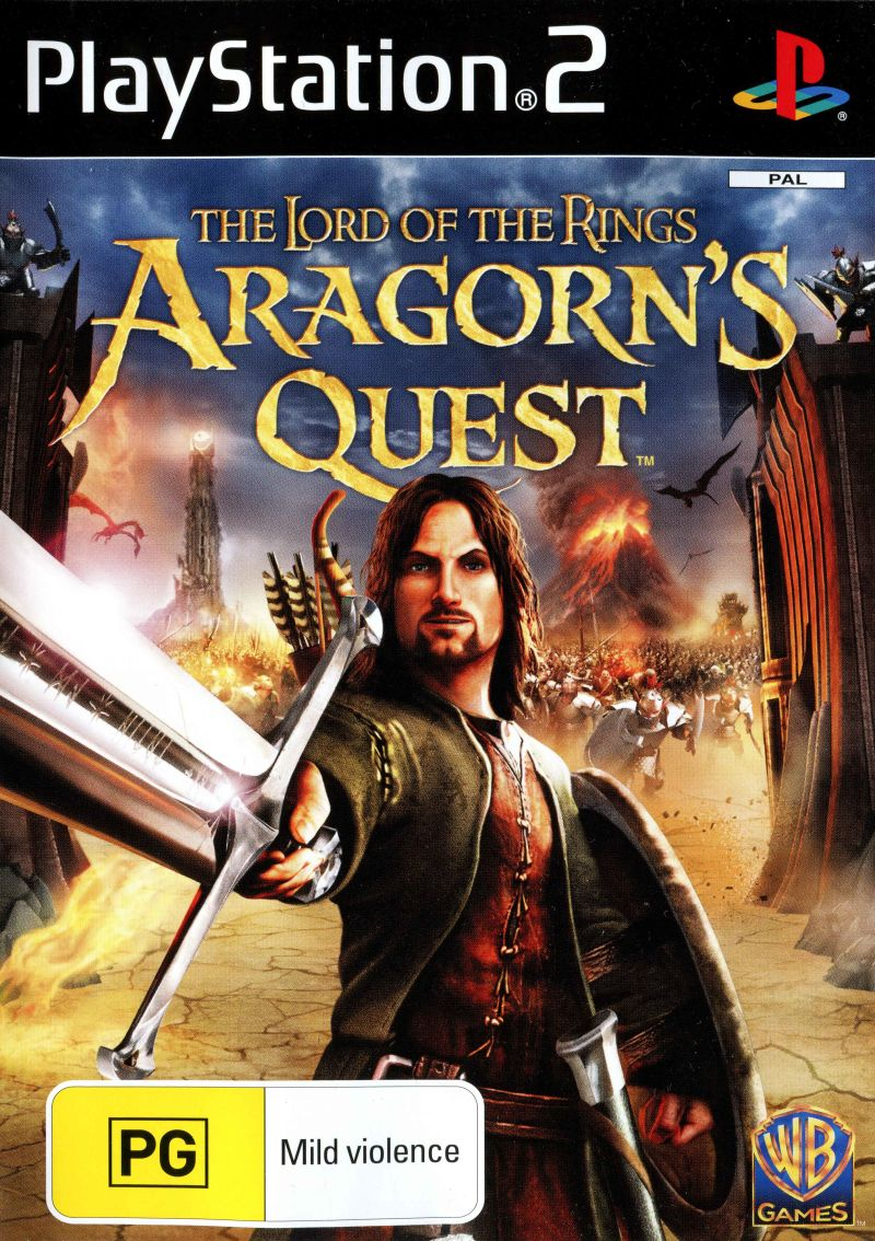 Playstation 2-In de Ban van de Ring: Aragorn's Quest (The Lord of the Rings) Tweedehands