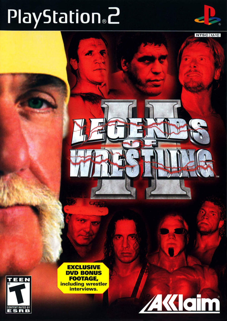 Playstation 2-Legends of Wrestling II Tweedehands