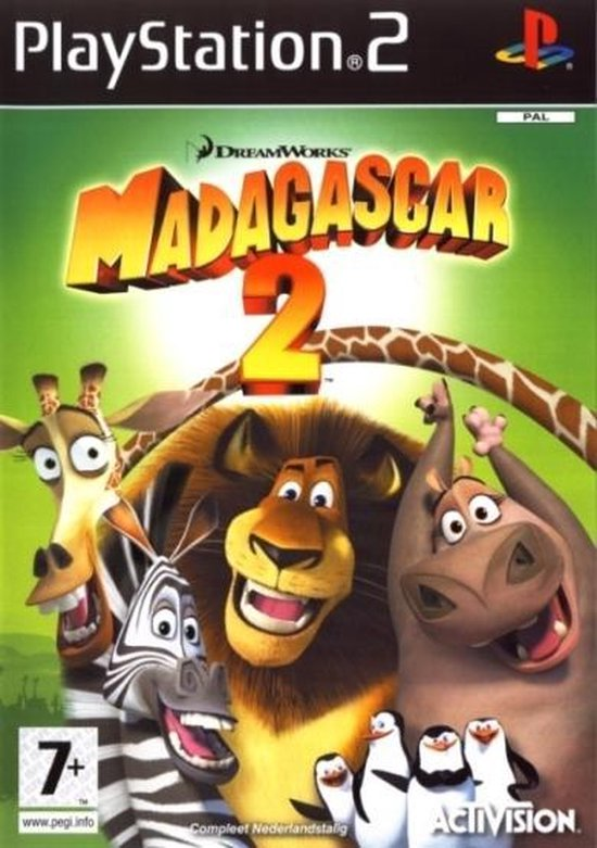 Playstation 2-Madagascar: Escape 2 Africa Tweedehands