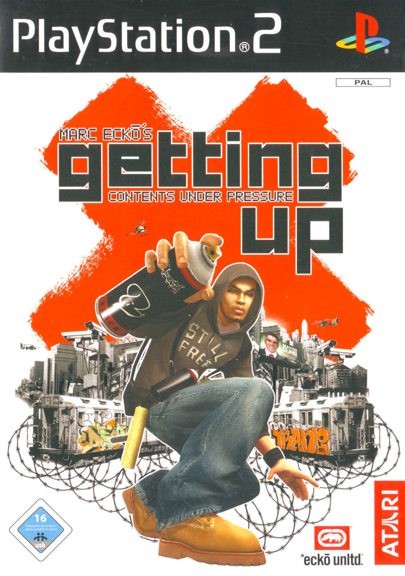 Playstation 2-Marc Ecko's Getting Up: Contents Under Pressure Tweedehands
