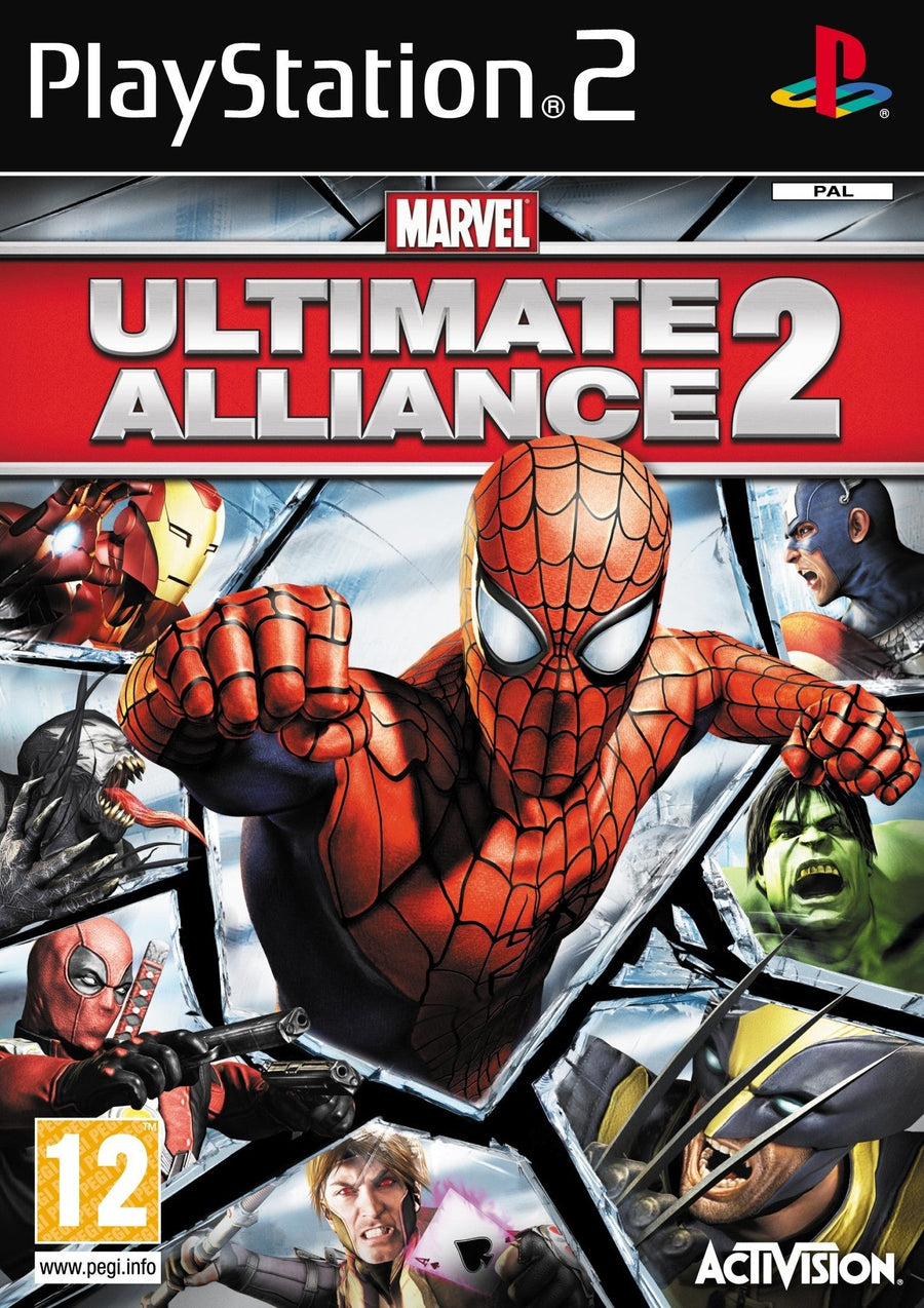 Playstation 2-Marvel Ultimate Alliance 2 Tweedehands