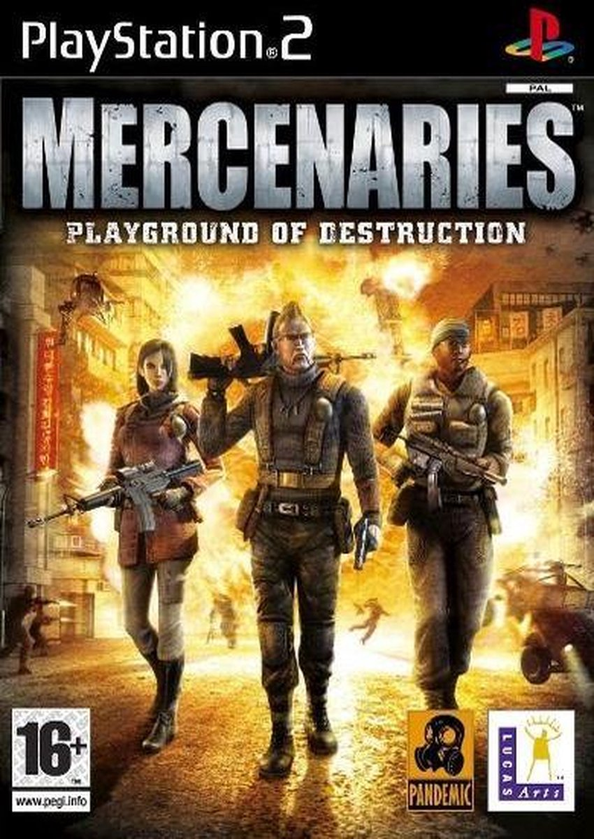 Playstation 2-Mercenaries Tweedehands
