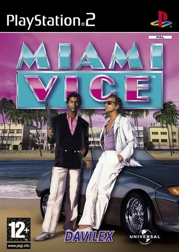 Playstation 2-Miami Vice Tweedehands