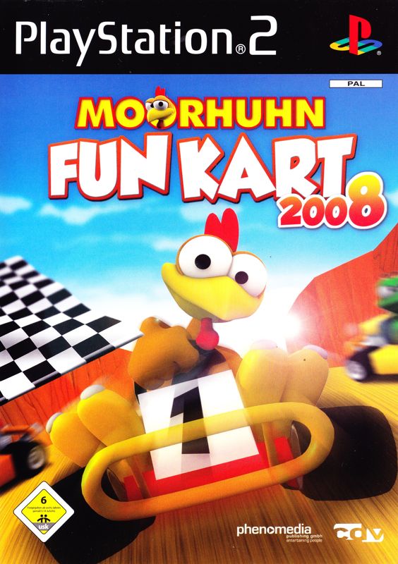 Playstation 2-Moorhuhn Fun Kart 2008 Tweedehands