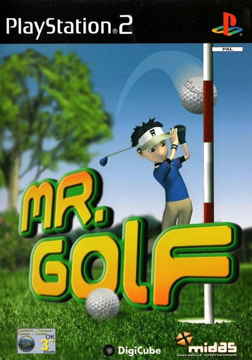 Playstation 2-Mr. Golf Tweedehands