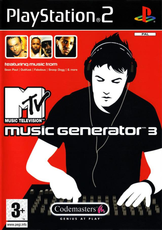Playstation 2-MTV Music Generator 3 Tweedehands