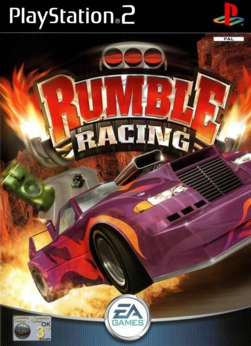 Playstation 2-Rumble Racing Tweedehands