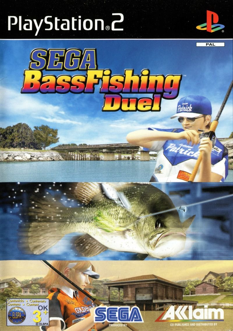 Playstation 2-Sega Bass Fishing Duel Tweedehands
