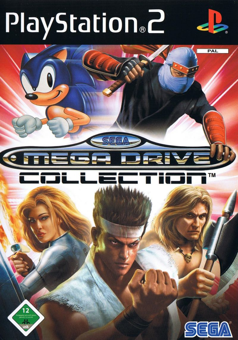 Playstation 2-Sega MegaDrive Collection Tweedehands