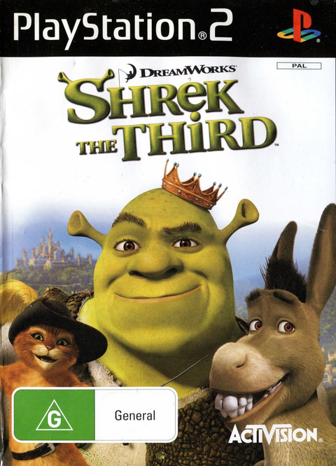 Playstation 2-Shrek the Third Tweedehands
