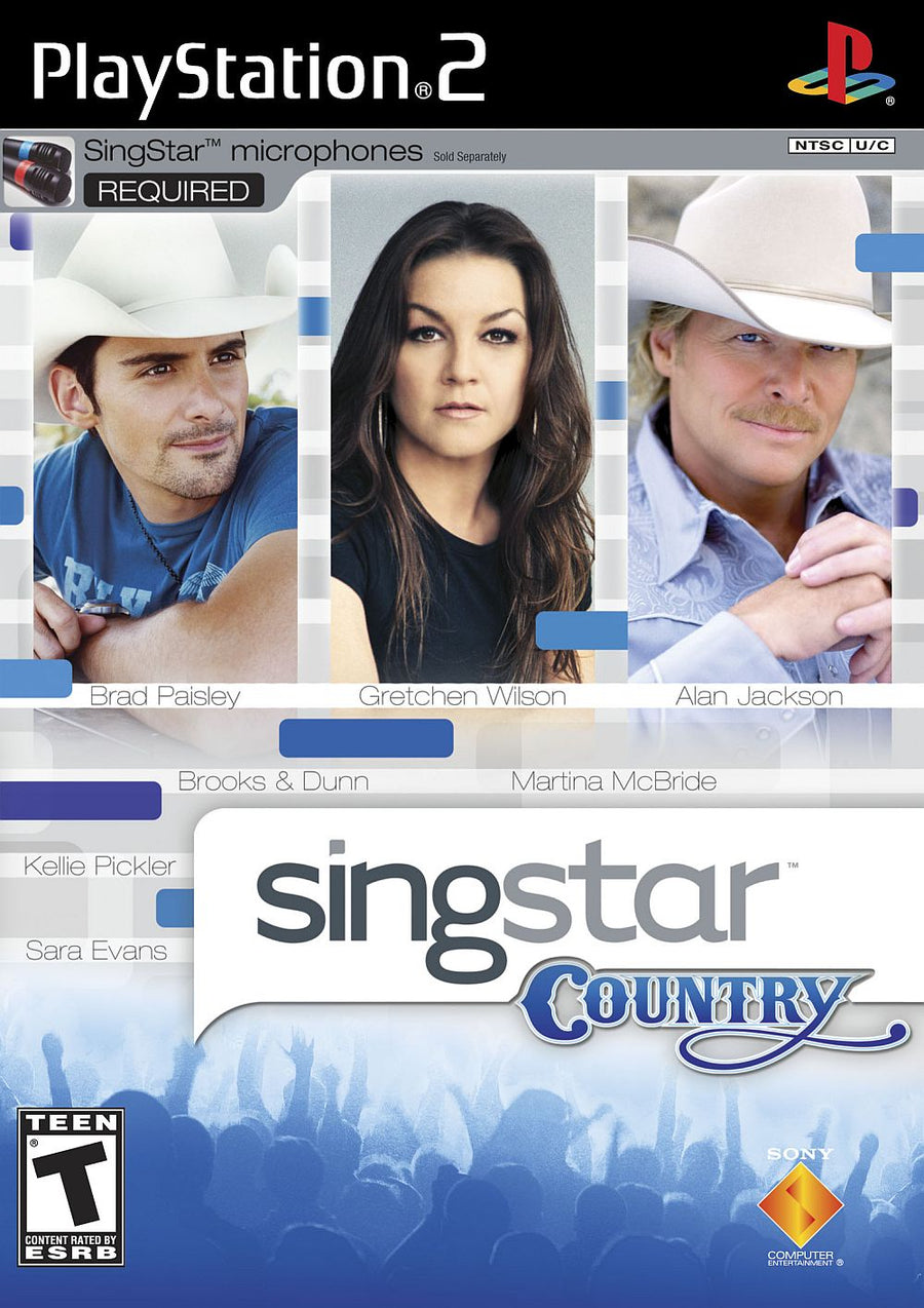 Playstation 2-SingStar Country Tweedehands