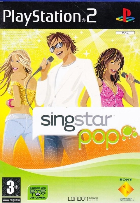 Playstation 2-SingStar Pop Tweedehands