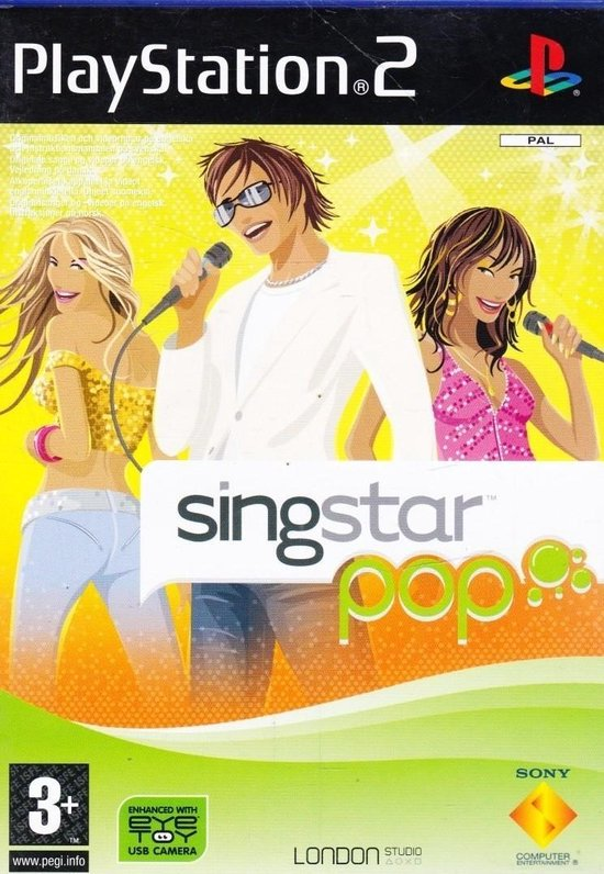 Playstation 2-SingStar Pop Tweedehands
