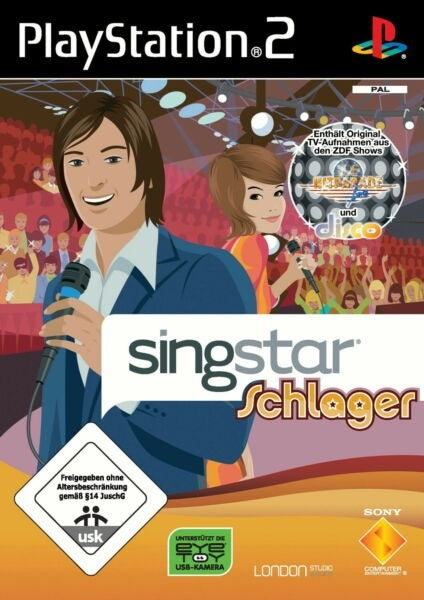 Playstation 2-SingStar: Schlager Tweedehands