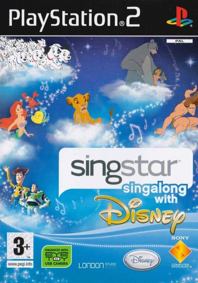 Playstation 2-SingStar: Singalong with Disney Tweedehands