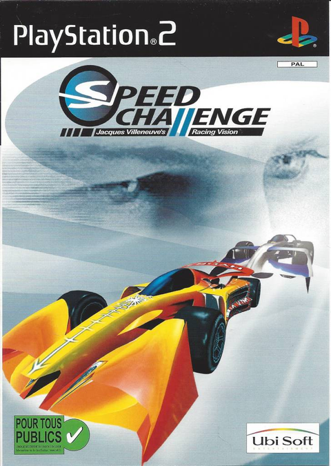 Playstation 2-Speed Challenge - Jackques Villeneuve's Racing Vision Tweedehands