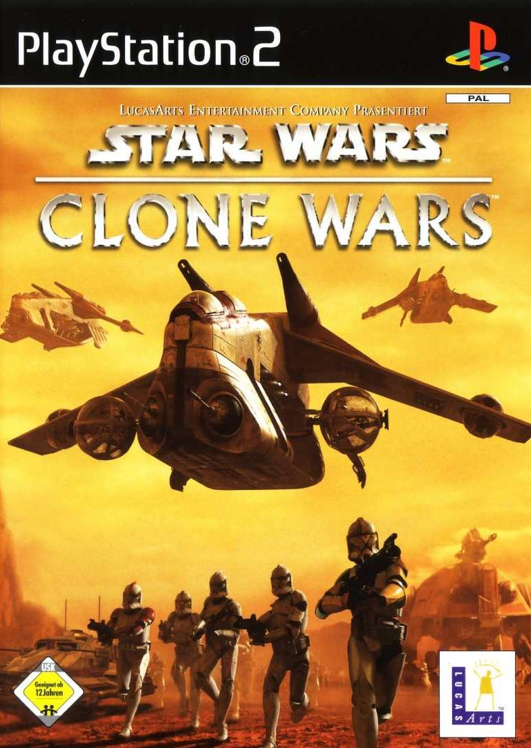 Playstation 2-Star Wars Clone Wars Tweedehands