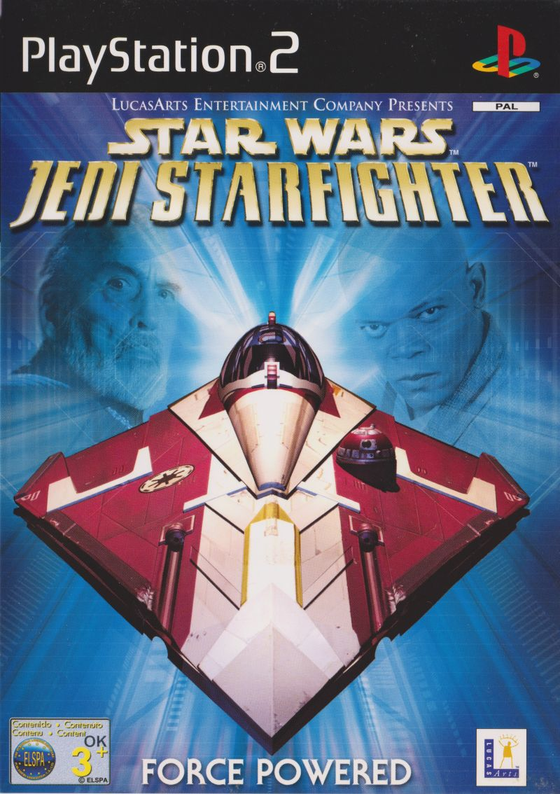 Playstation 2-Star Wars Jedi Starfighter Tweedehands