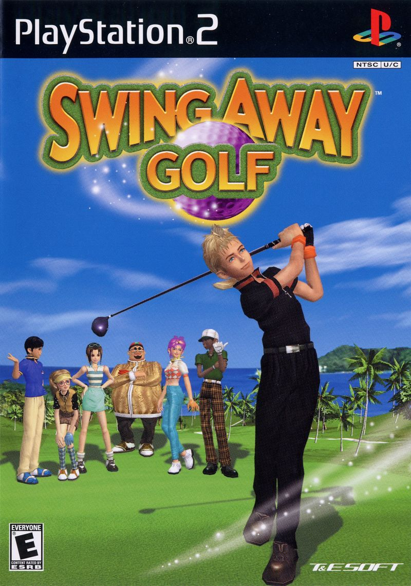 Playstation 2-Swing Away Golf Tweedehands